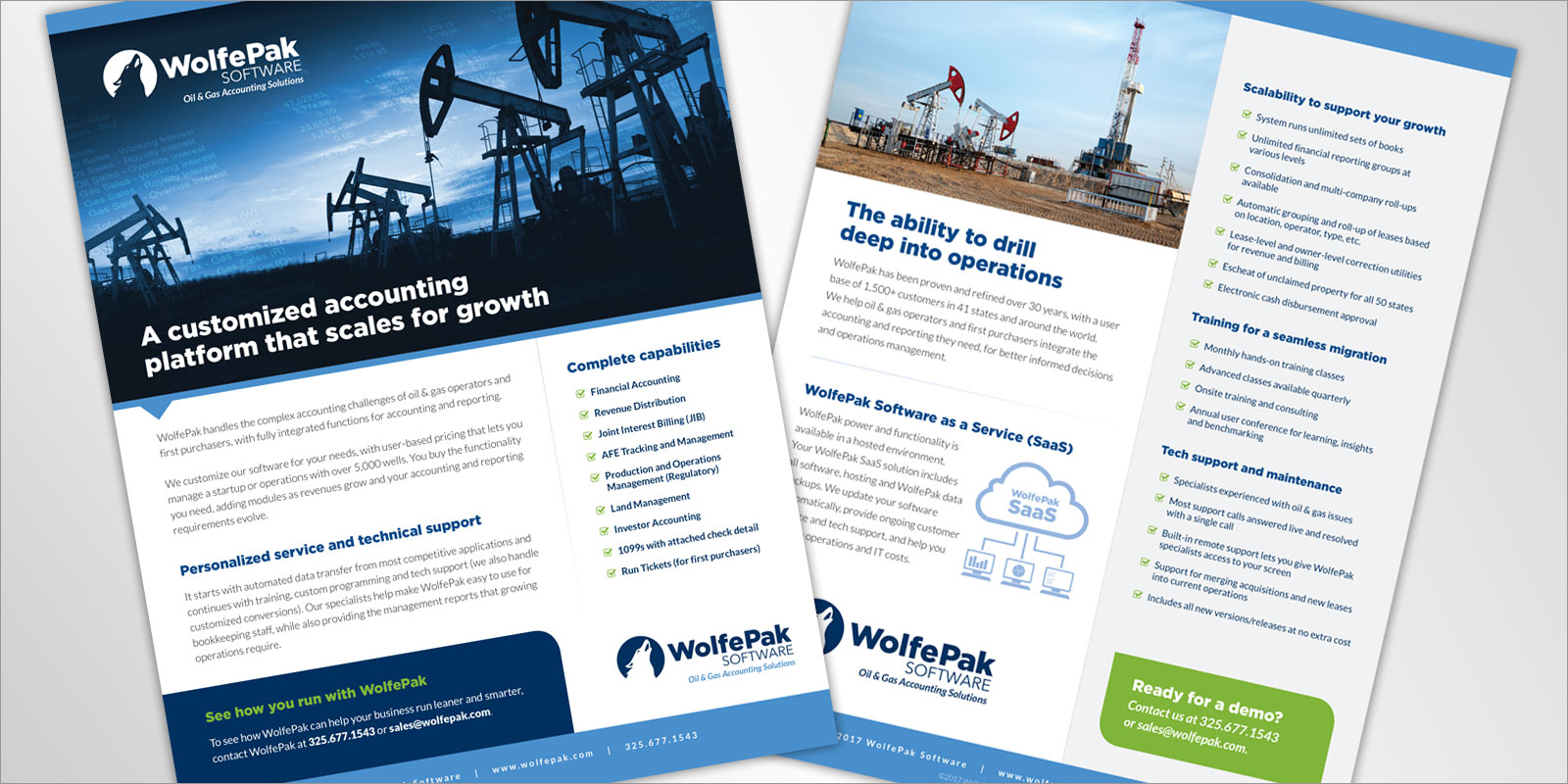 WolfePak Software Collateral